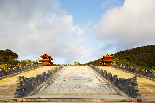 Thien Vien Truc Lam Ho temple, Phu Quoc Island, Vietnam
