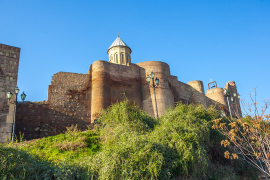 Narikala is an ancient fortress overlooking Tbilisi, the capital