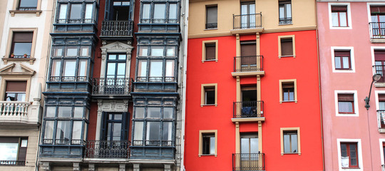 Obraz premium Immobilier / Bilbao (Espagne)