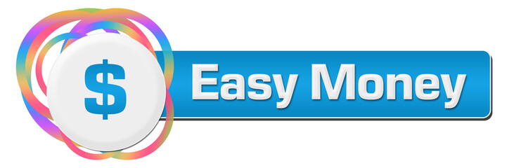 Easy Money Colorful Rings Horizontal 