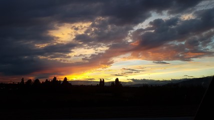 Sunset over the nature © j_jaz