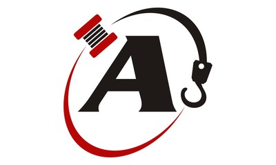 Crane Hook Towing Letter A