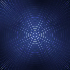 Abstract background with white circles on the dark blur background. Vector