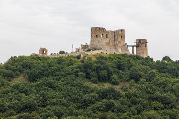 Fototapeta na wymiar Csesznek medieval castle