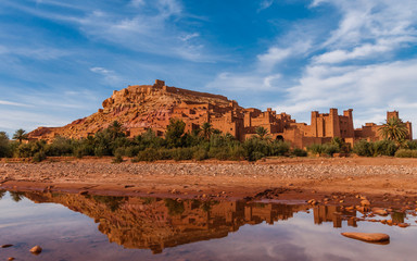 Fototapeta na wymiar Kasbah in Ait-Ben-Haddou, Marokko