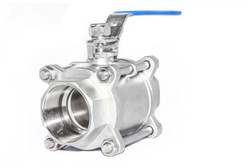 Stainless steel valve.