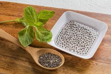 スーパーフード　チアシード　 Beauty and health chia seeds
