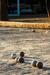 Petanque game. © asclepio