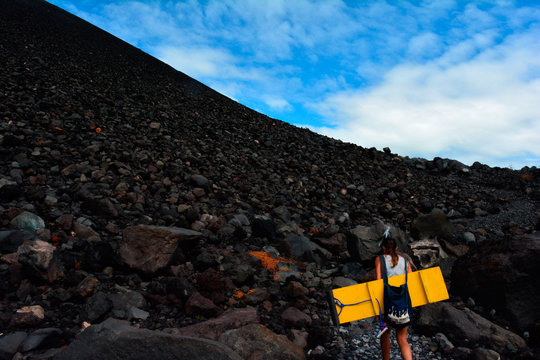 Volcano Boarding