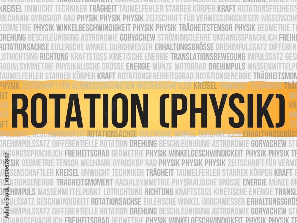 Sticker rotation (physik)