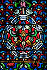 Stained Glass - decorative pattern