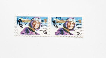 Usa postage stamps of harriet quimbly