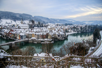 Fototapeta na wymiar Laufenburg Switzerland