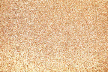 Fototapeta premium Focused golden texture glitter background
