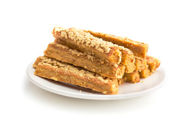 Crispy bread sticks.