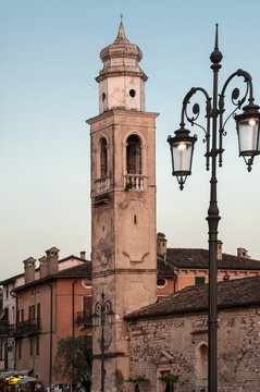 Evening, Lazise, Lake Garda, Italian Lakes, Lombardy