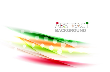 Wave abstract background