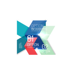 Abstract background, geometric infographic option templates