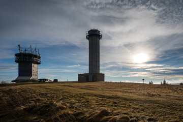 Sonnenuntergang in Deutschland