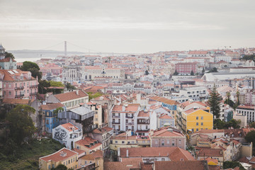 Fototapeta na wymiar Miradouro da Nossa Senhora do Monte, Lissabon