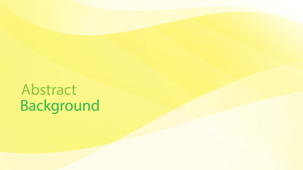 Yellow and white color background abstract art vector
