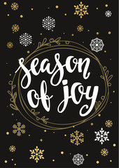 Season of joy.