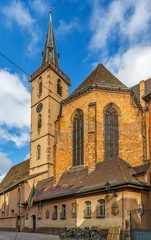 Obraz premium Saint-Pierre-le-Jeune Protestant Church, Strasbourg