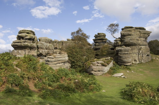 Brimham Rocks, Brimham Moor, near Ripon, North Yorkshire