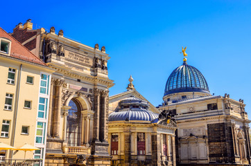 Obraz premium Dresden Academy of Fine Arts (HfBK Dresden), Dresden, Saxony, Germany