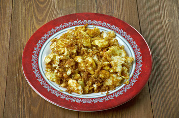 Farofa de ovos
