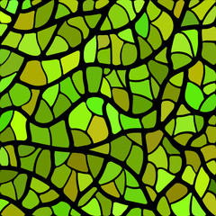 abstract vector stained-glass mosaic background