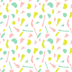 Seamless creative pattern. Vector illustration.
