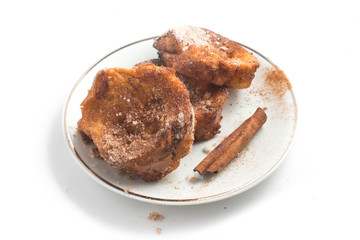 Traditional Christmas Rabanadas. Spanish Torrijas