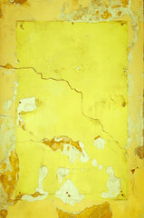 Old painted brick wall background