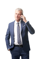 Man with handy
