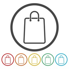 Shopping bag icon 