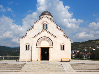 Fototapeta na wymiar church in Visegrad