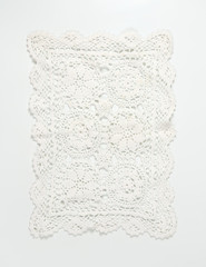 white lace place mat