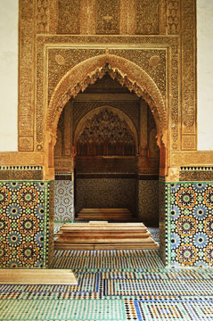 Saadian Tombs, Medina, Marrakesh, Morocco