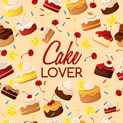 Cake Elements : Vector Illustration 