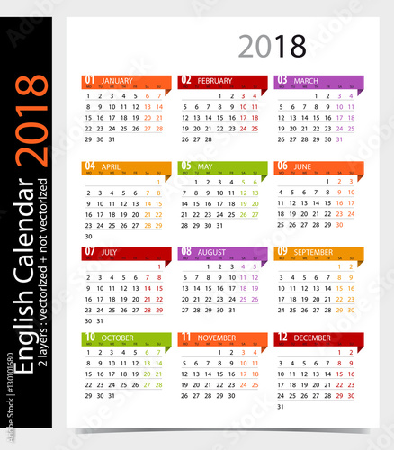 english-calendar-2018-editable-stock-image-and-royalty-free-vector-files-on-fotolia