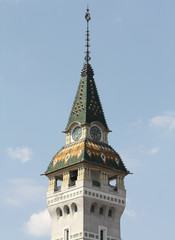 Fototapeta na wymiar Palace of culture, Tirgu Mures,Romania