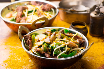 Indian-Style Pork Saute