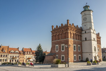 Fototapeta na wymiar Old town of Sandomierz.
