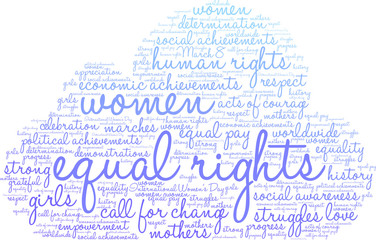 Equal Rights Word Cloud