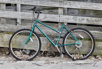 Fototapeta na wymiar Abandoned Bike
