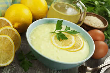 Greek lemon soup