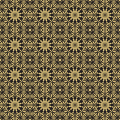 Seamless gold pattern.