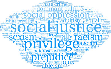 Social Justice Word Cloud