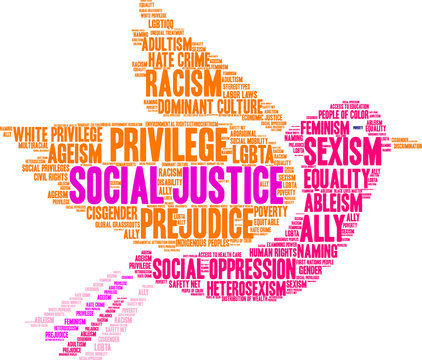 Social Justice Word Cloud